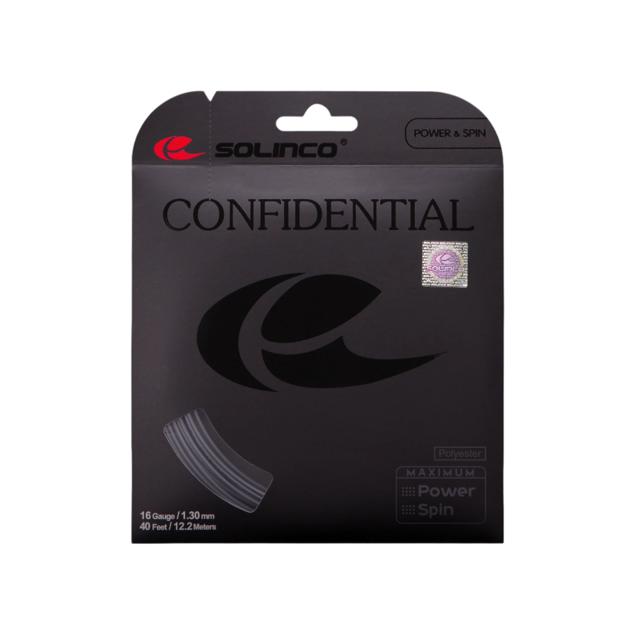 Solinco Confidential Tennis String (Single Pack)