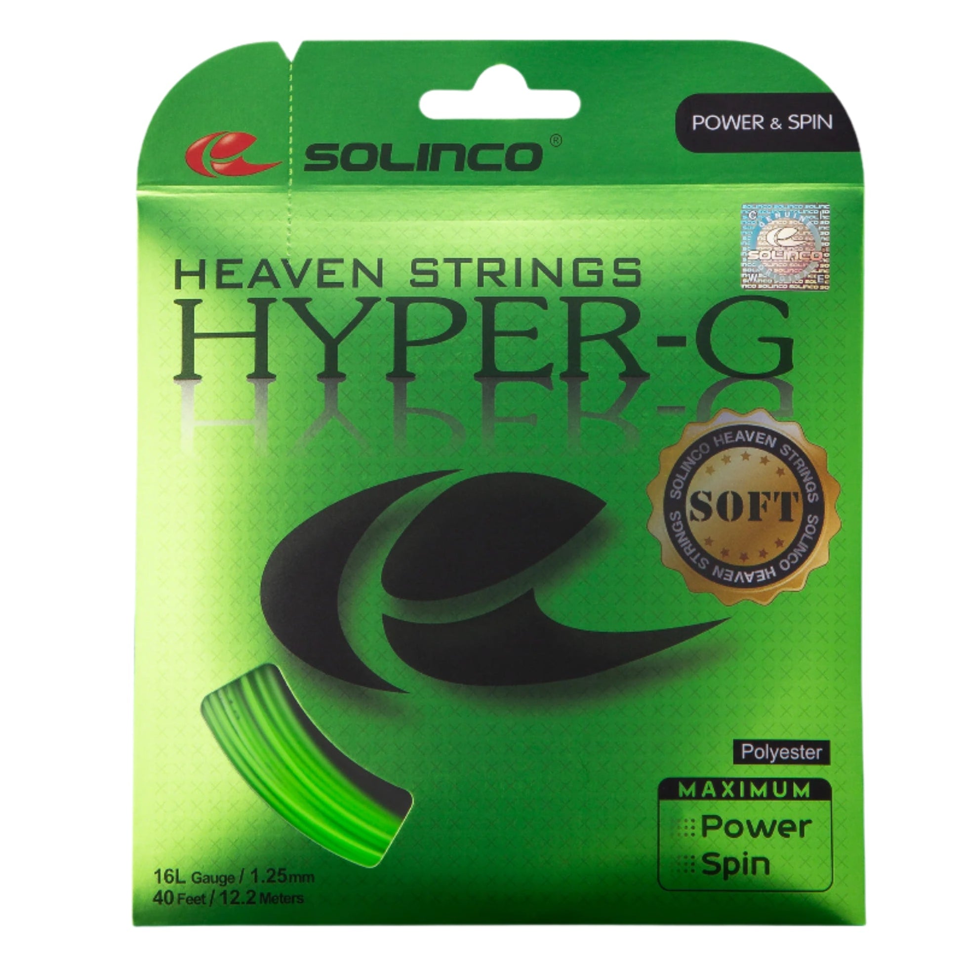 Solinco Hyper-G SOFT Tennis String (Single Pack)