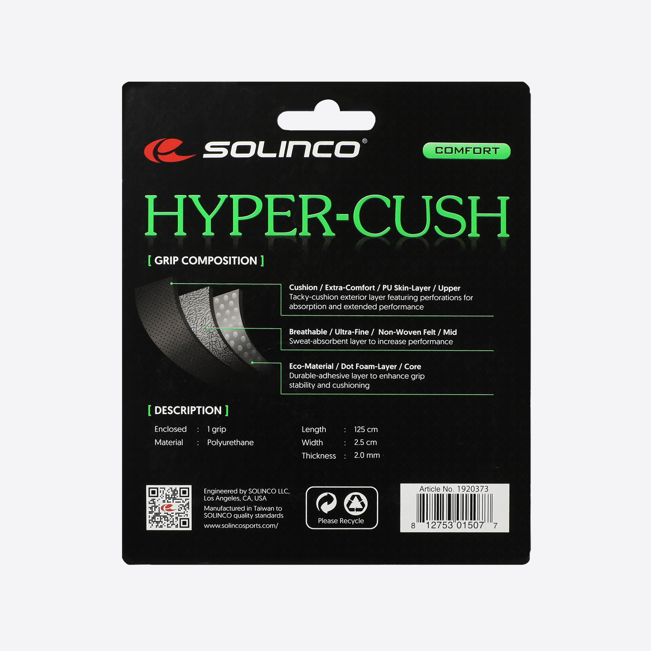Solinco HYPER-CUSH Replacement Grip