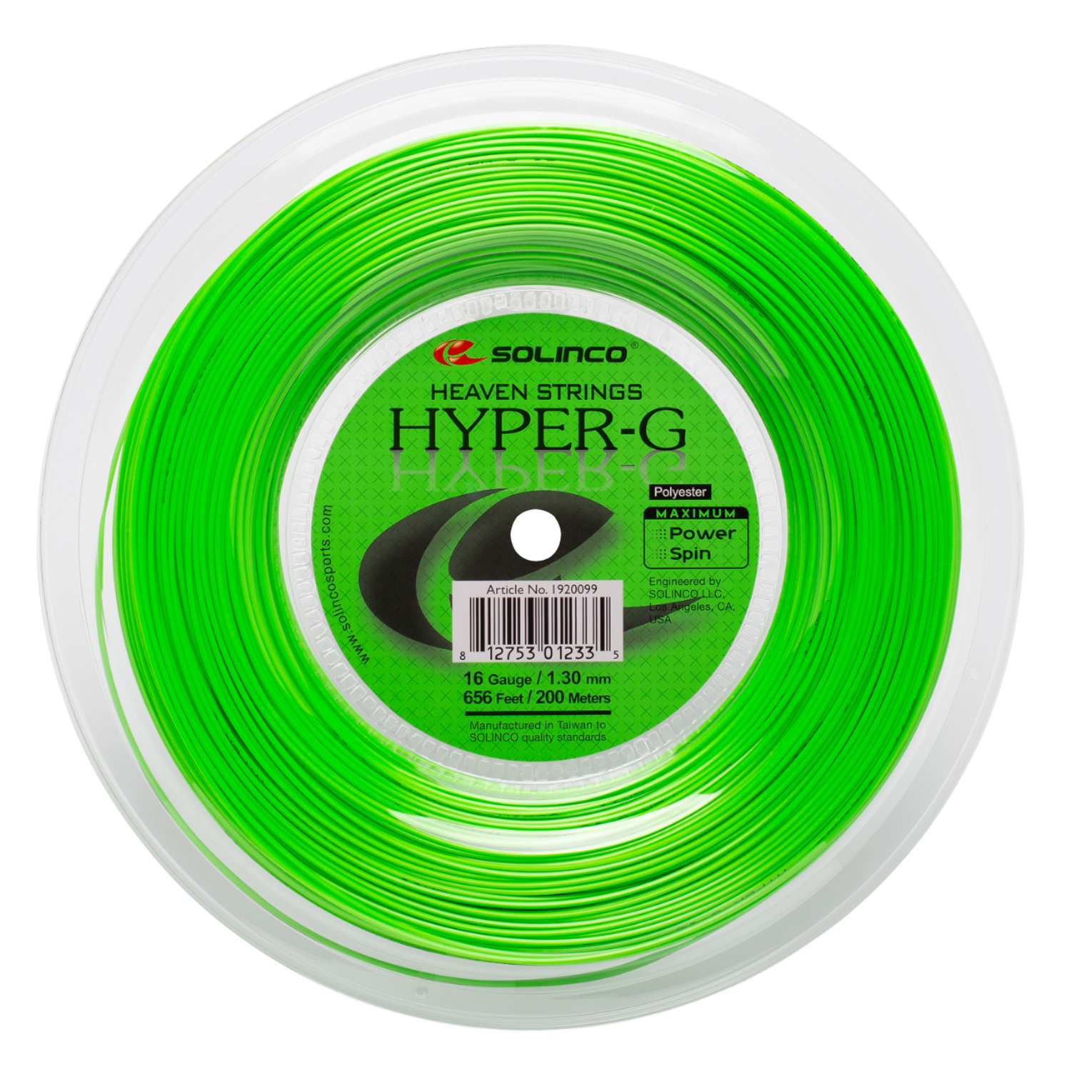 Solinco Hyper-G Tennis String (200m Reel)
