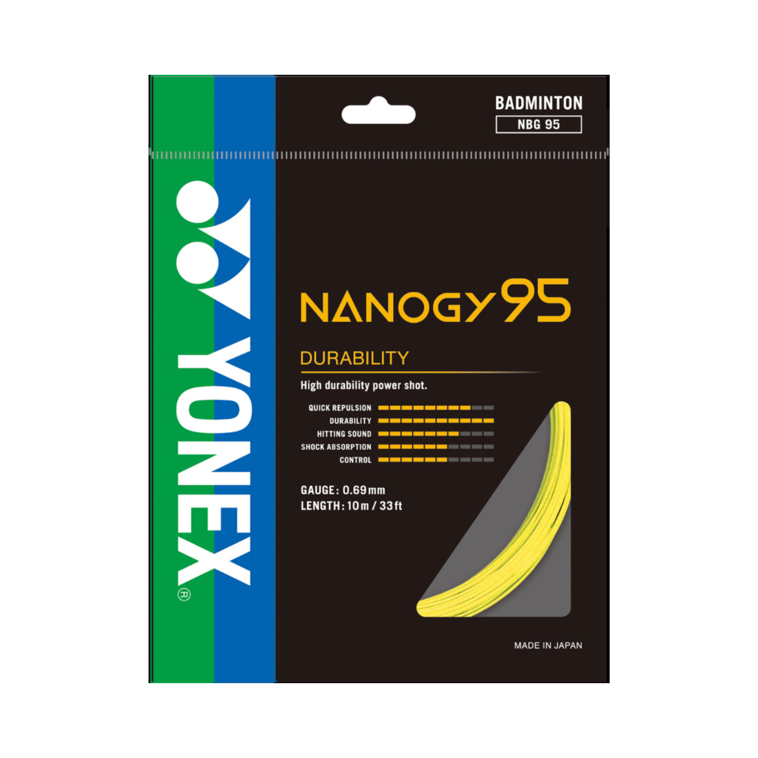 Yonex NANOGY 95 Badminton String (Single Pack)