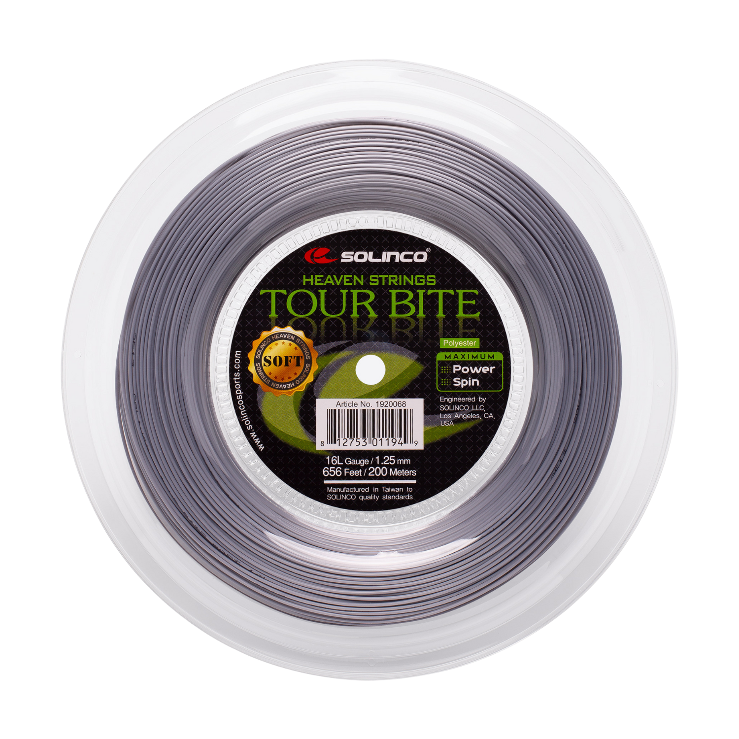 Solinco Tour Bite SOFT Tennis String (200m Reel)
