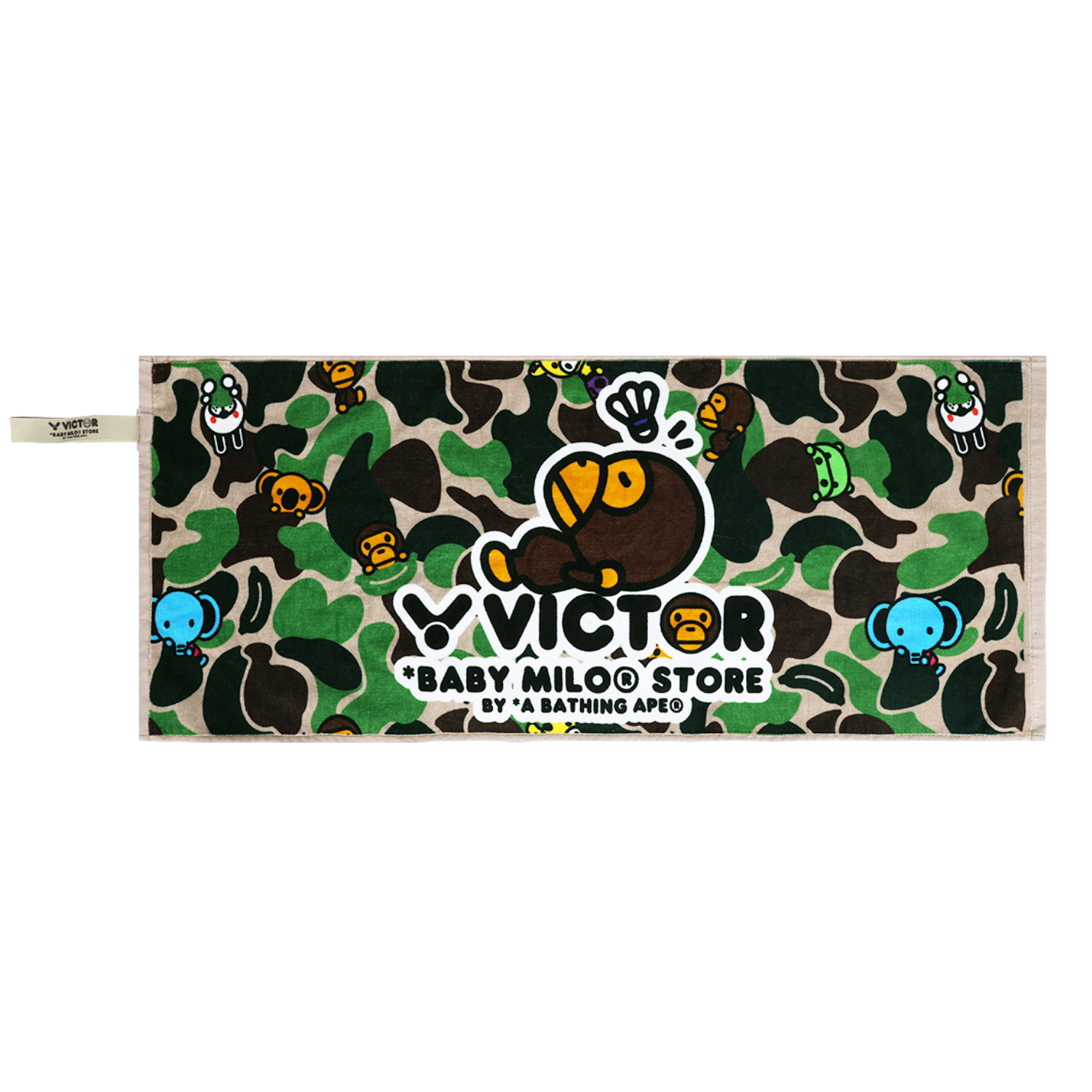 Victor X Baby Milo Store Sports Towel (Jungle Camo)