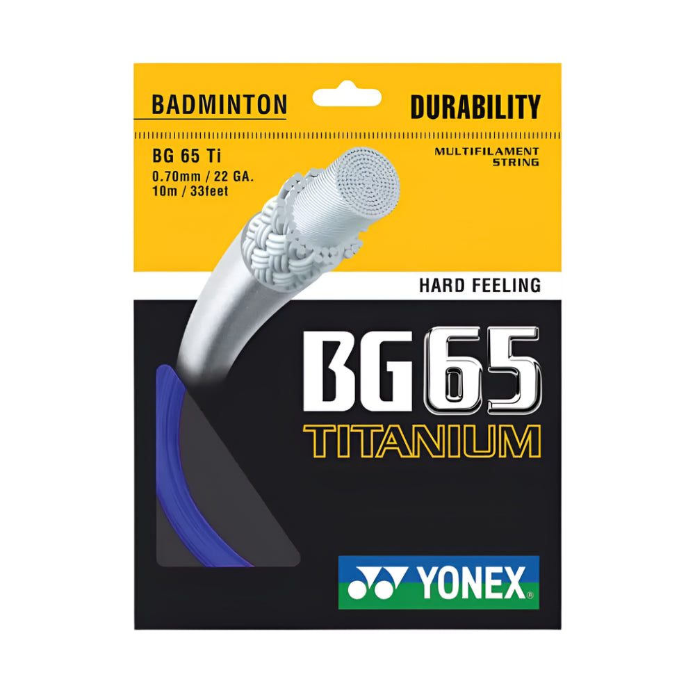 Yonex BG65 TITANIUM Badminton String (Single Pack)