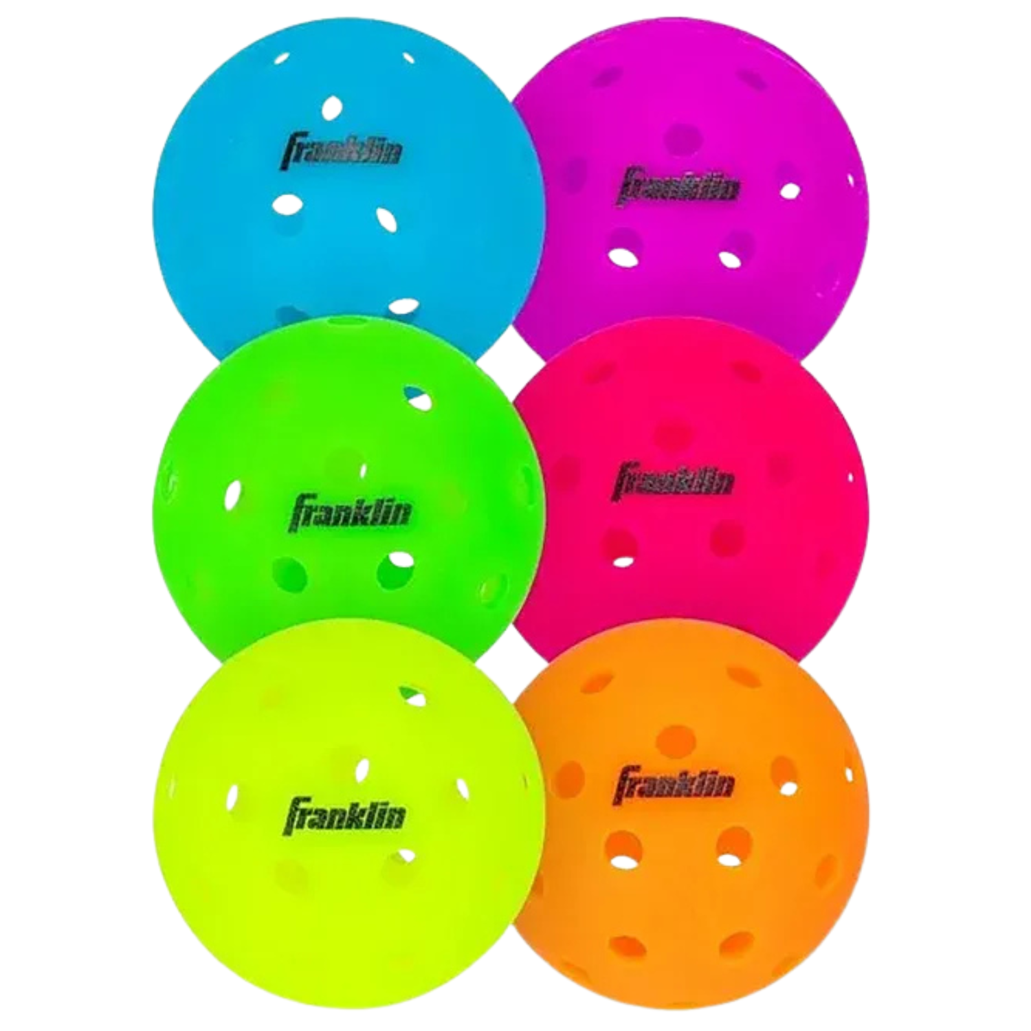 Franklin X-40 Outdoor Pickleball (6 Pack)