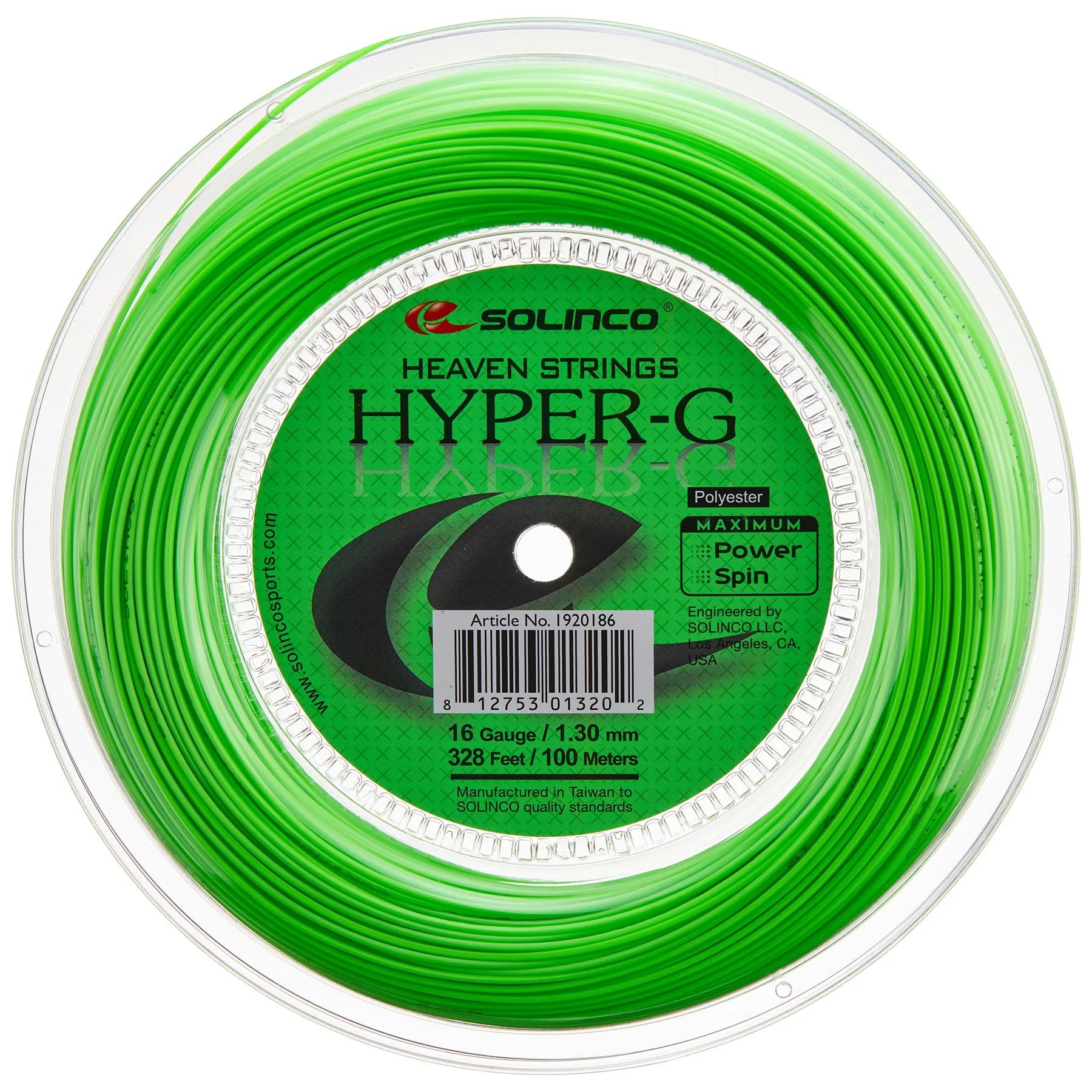 Solinco Hyper-G Tennis String (100m Mini-Reel)