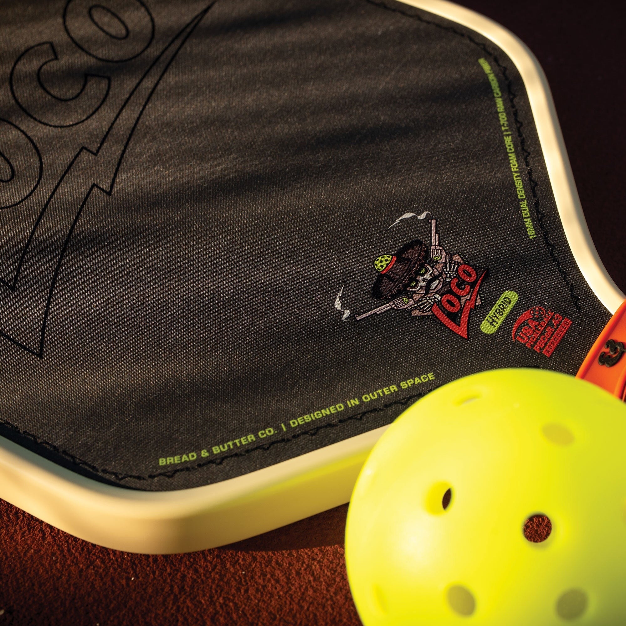 Bread & Butter The Loco 16mm - Hybrid Pickleball Paddle
