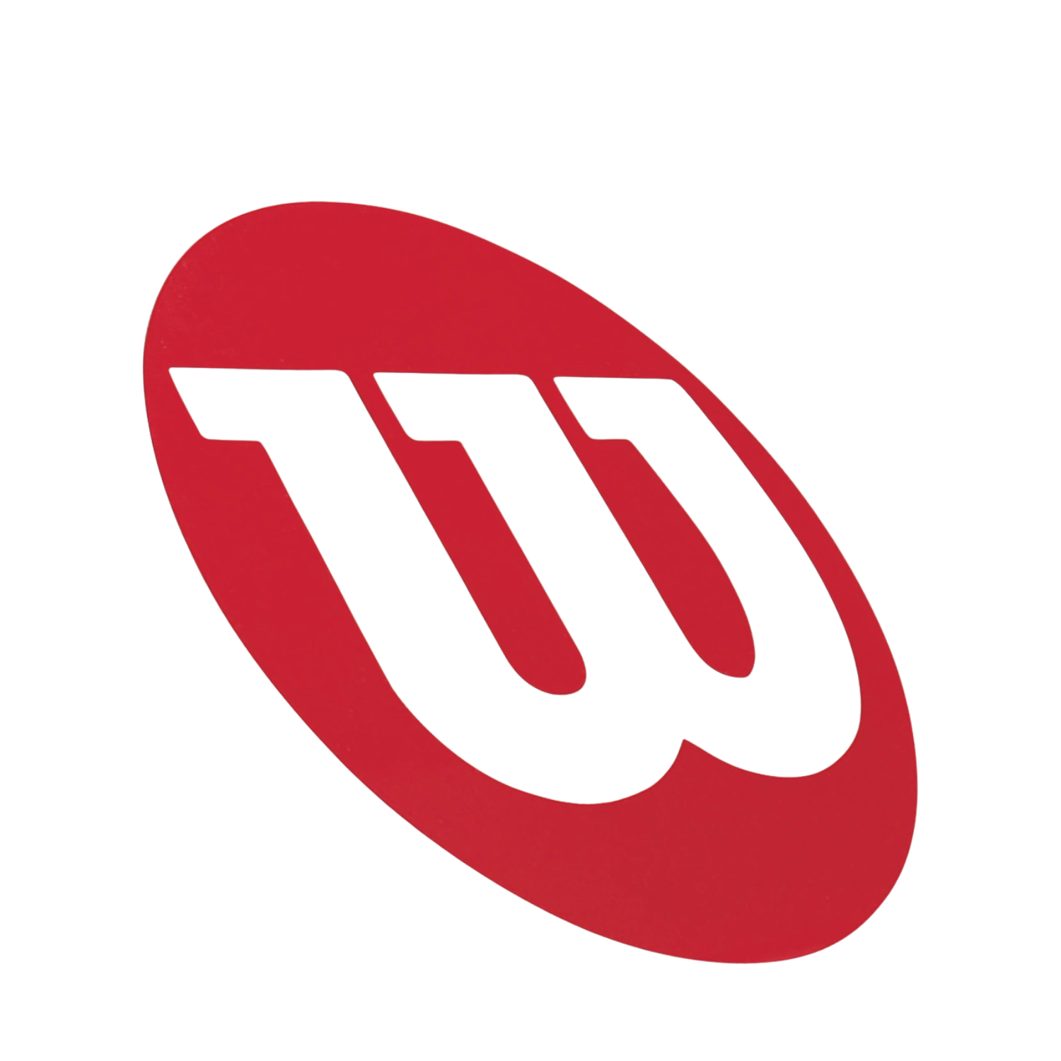 Wilson 'W' Logo Tennis Stencil Card