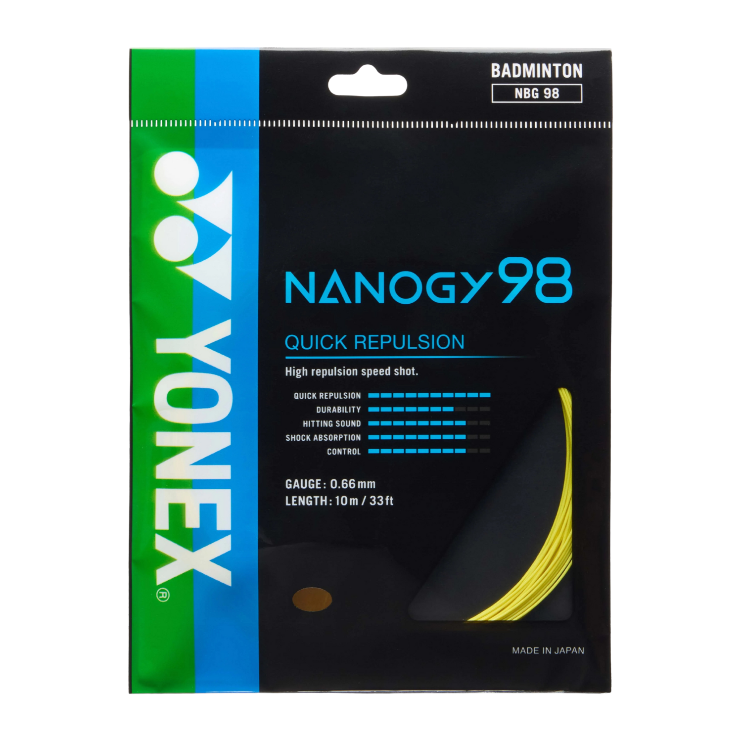 Yonex NANOGY 98 Badminton String (Single Pack)