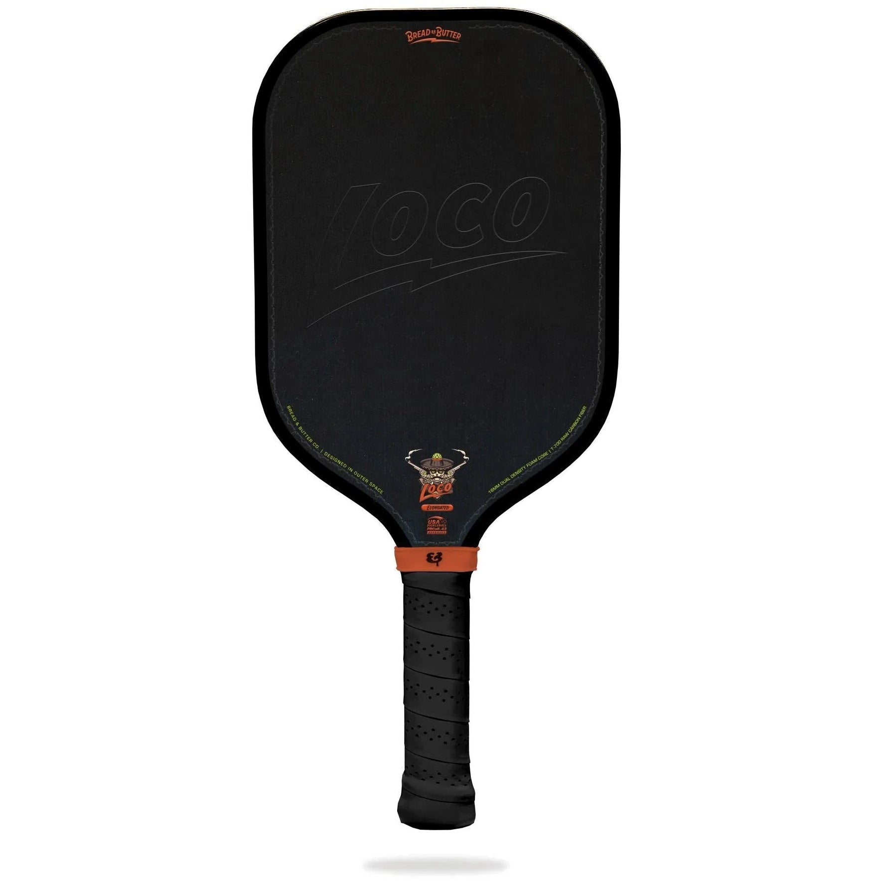 Bread & Butter The Loco 16mm - Elongated Pickleball Paddle
