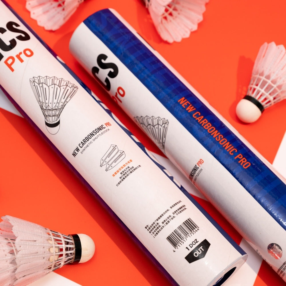 Victor New Carbonsonic NCS Pro Badminton Shuttlecocks (2025)