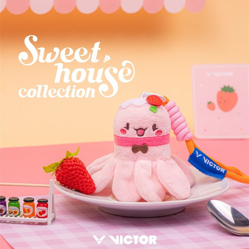 Victor Sweet Smash Shuttlecock Bag Charm - Sweet House Collection