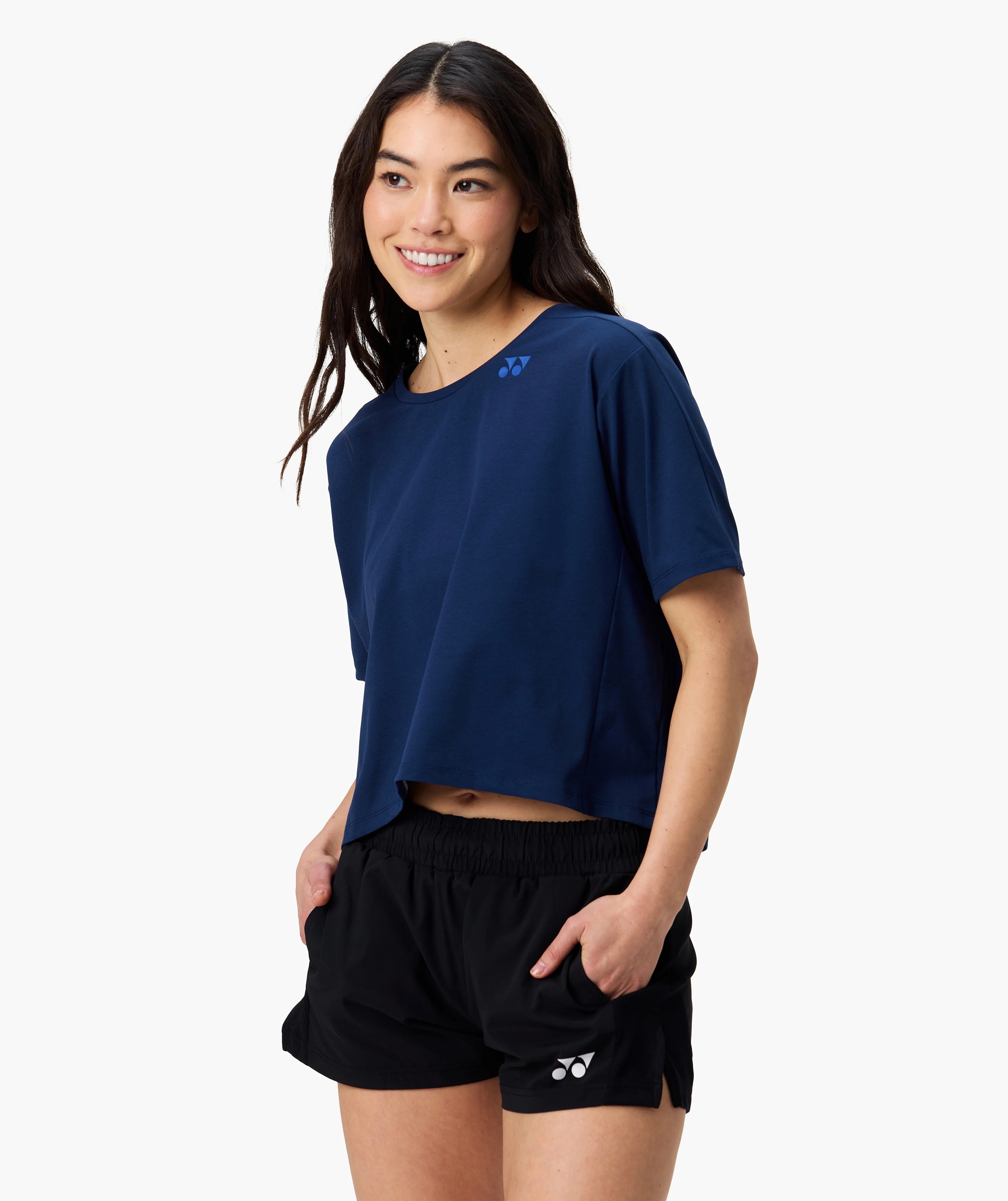 Yonex FLEXFIT Shorts with Inner Shorts - Black (Women's)