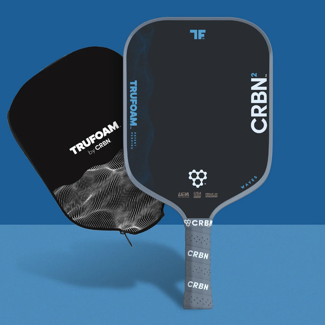 CRBN 2 TruFoam Waves Pickleball Paddle (Square Paddle)