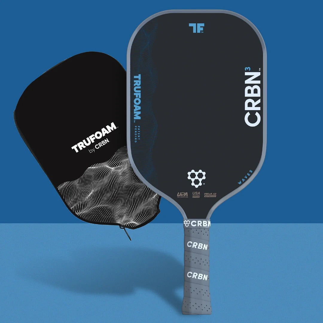 CRBN 3 TruFoam Waves Pickleball Paddle (Elongated)
