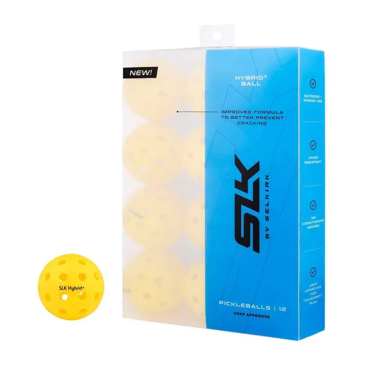 Selkirk SLK Hybrid+ Pickleball (12 Pack)
