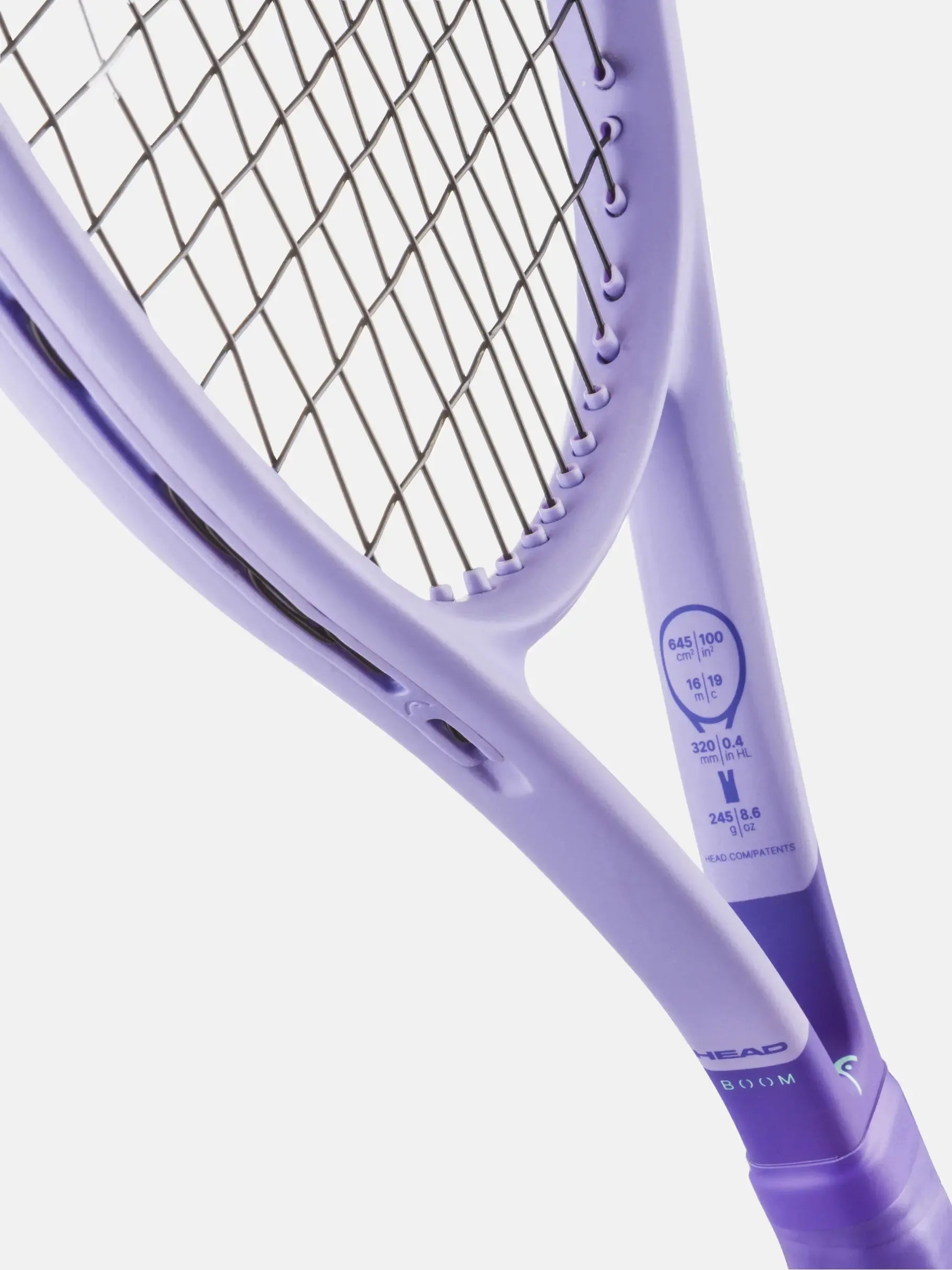 HEAD Boom Jr. Alternate Tennis Racket (Vibrant Purple) (Pre-Strung) (2026)