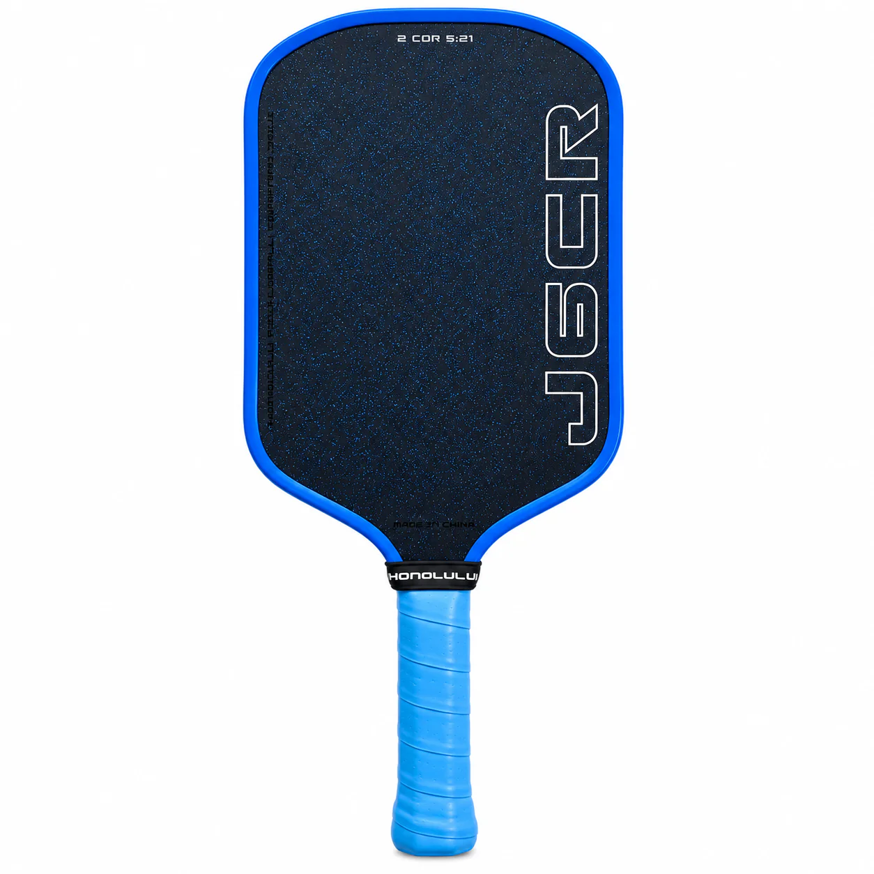 Honolulu J6CR Crystal Blue™ Endurance Surface™ Pickleball Paddle