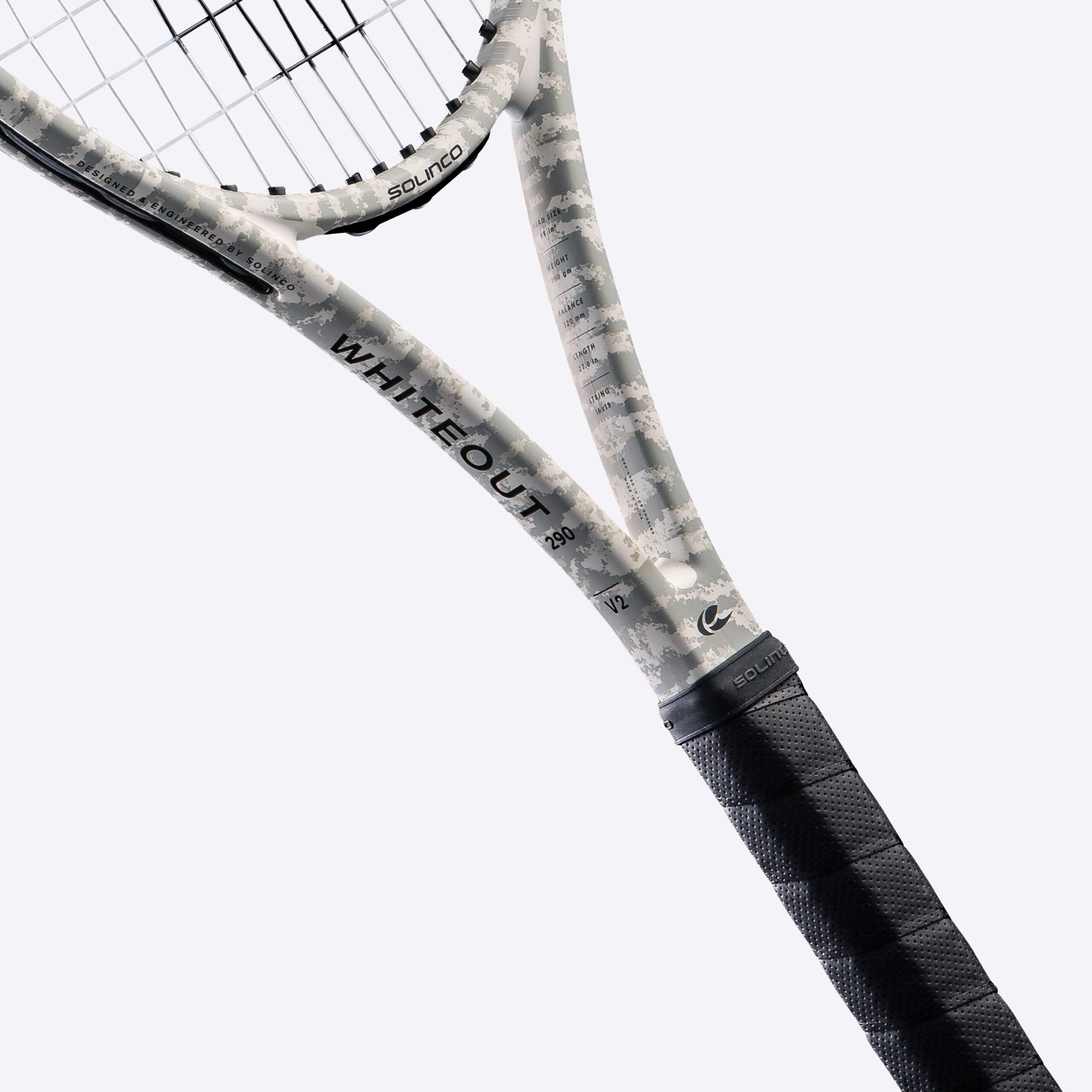 Solinco WHITEOUT 290 V2 Tennis Racket