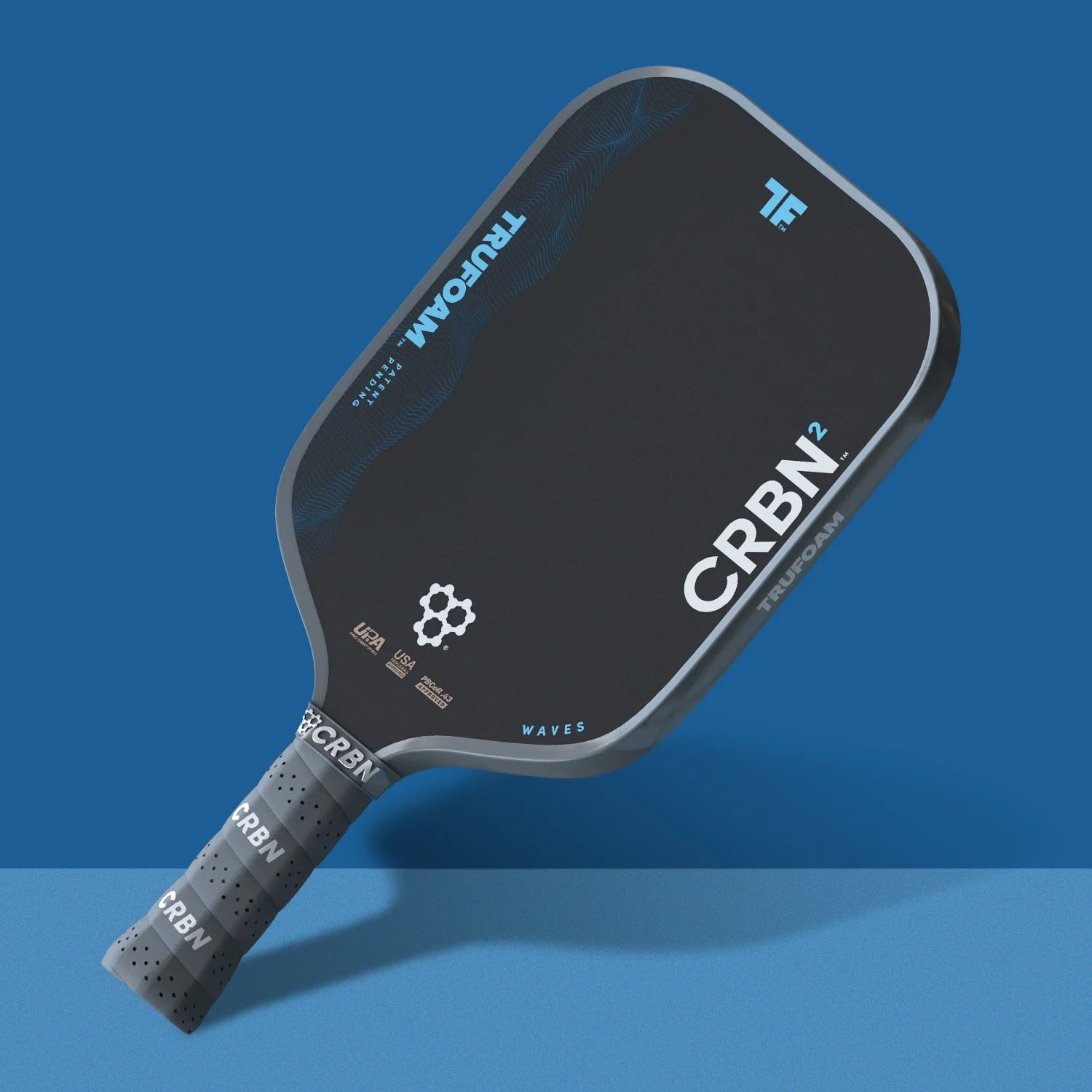 CRBN 2 TruFoam Waves Pickleball Paddle (Square Paddle)