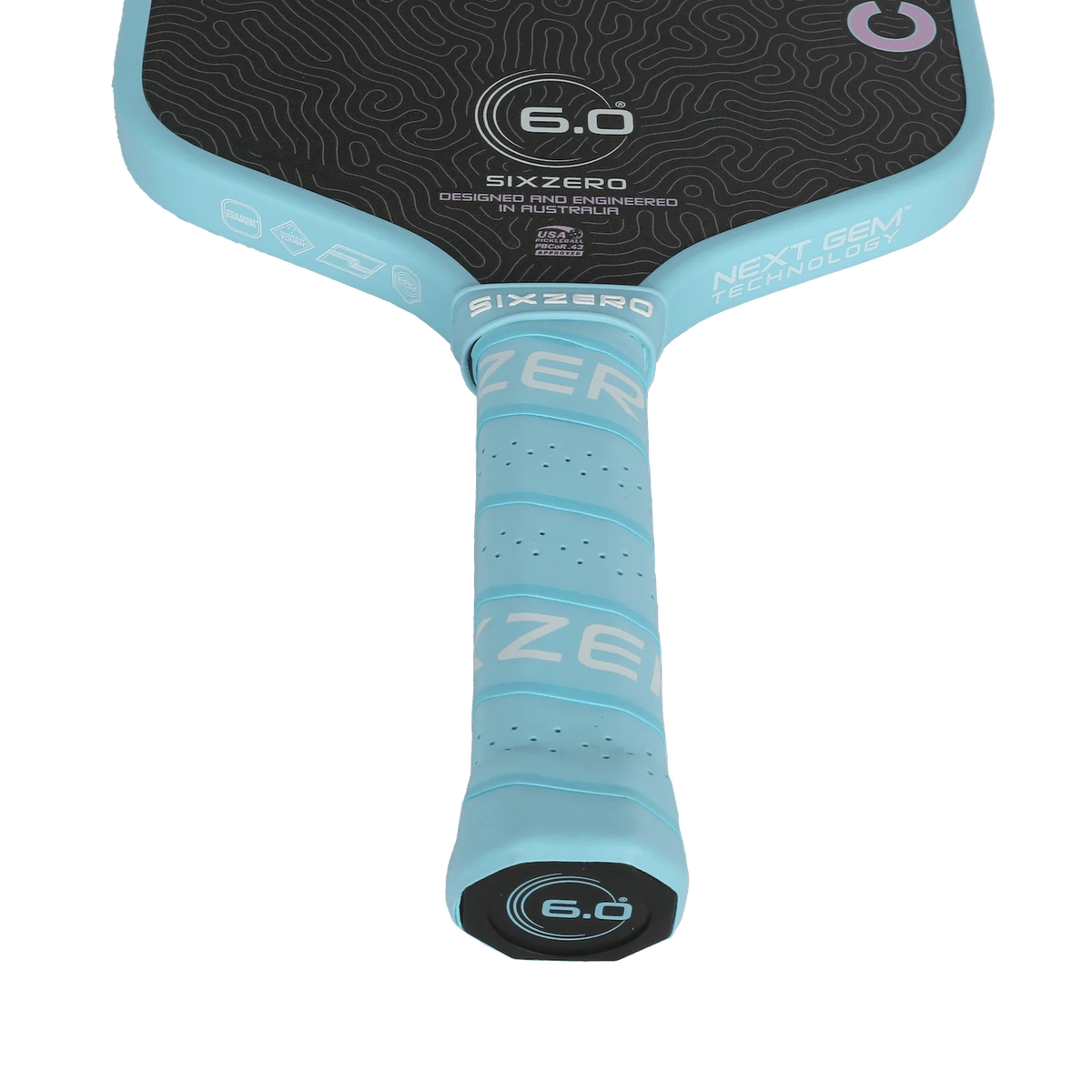 Six Zero Coral Lightweight (16mm) - Widebody Pickleball Paddle
