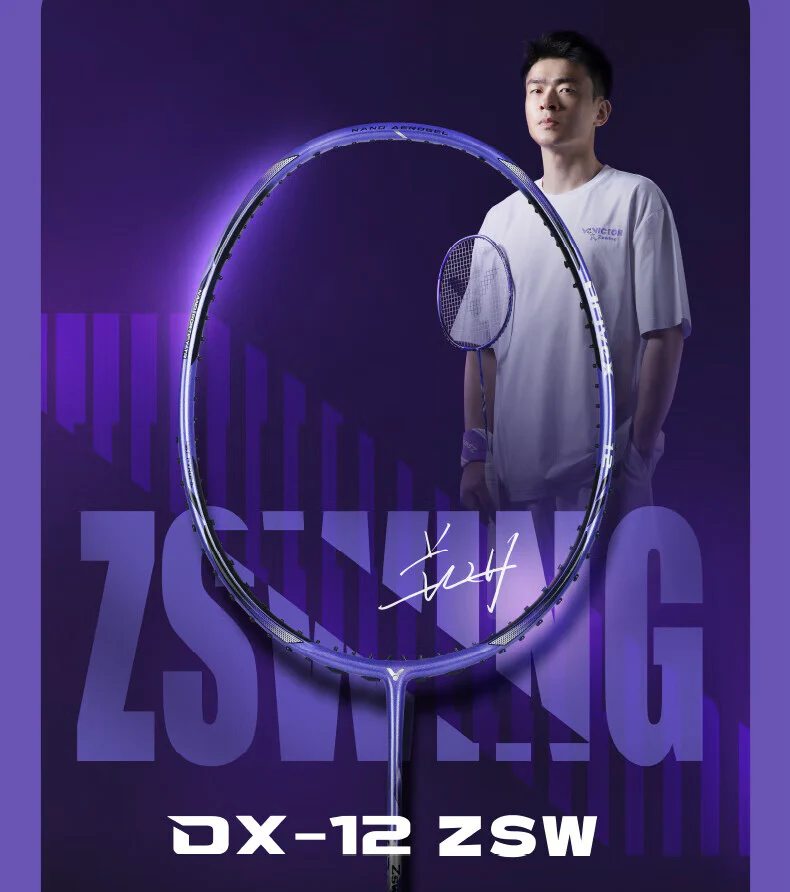 Victor DriveX 12 ZSW J Badminton Racket - VICTOR x ZSW Collection