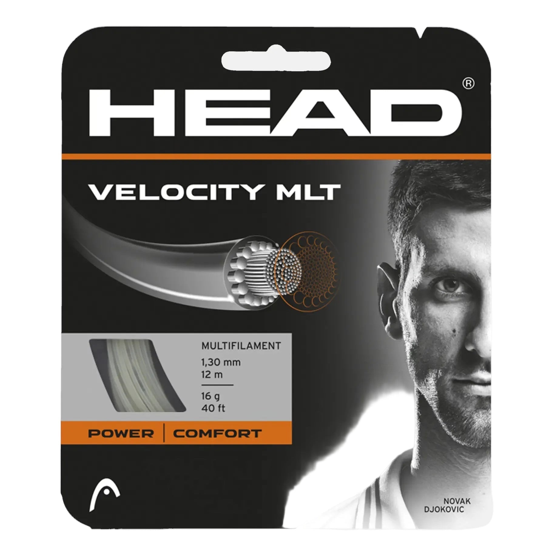 HEAD Velocity MLT Tennis String (Single Pack)