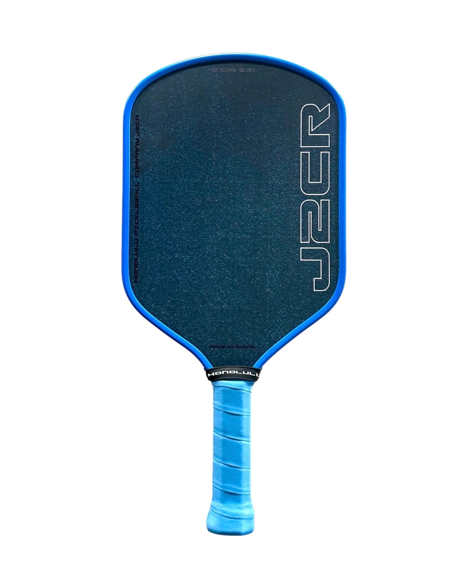 Honolulu J2CR Crystal Blue™ Endurance Surface™ Pickleball Paddle (Original J2 Handle Length 5.5")