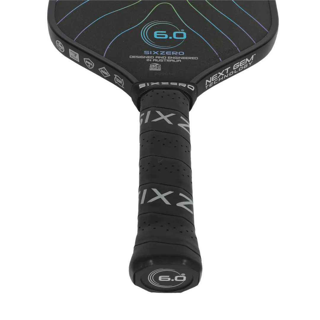 Six Zero Black Opal (14mm) - Elongated Pickleball Paddle