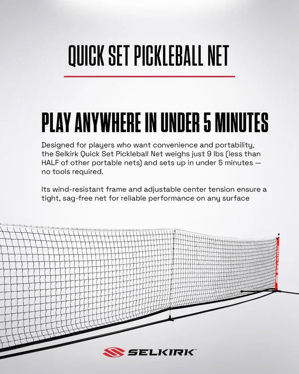 Selkirk QuickSet Pickleball Net