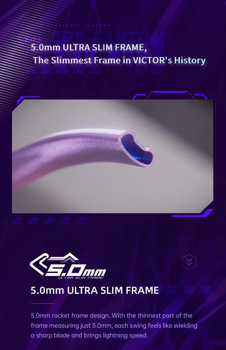 Victor AuraSpeed Fantome J Badminton Racket (ARS-FANTÔME J)