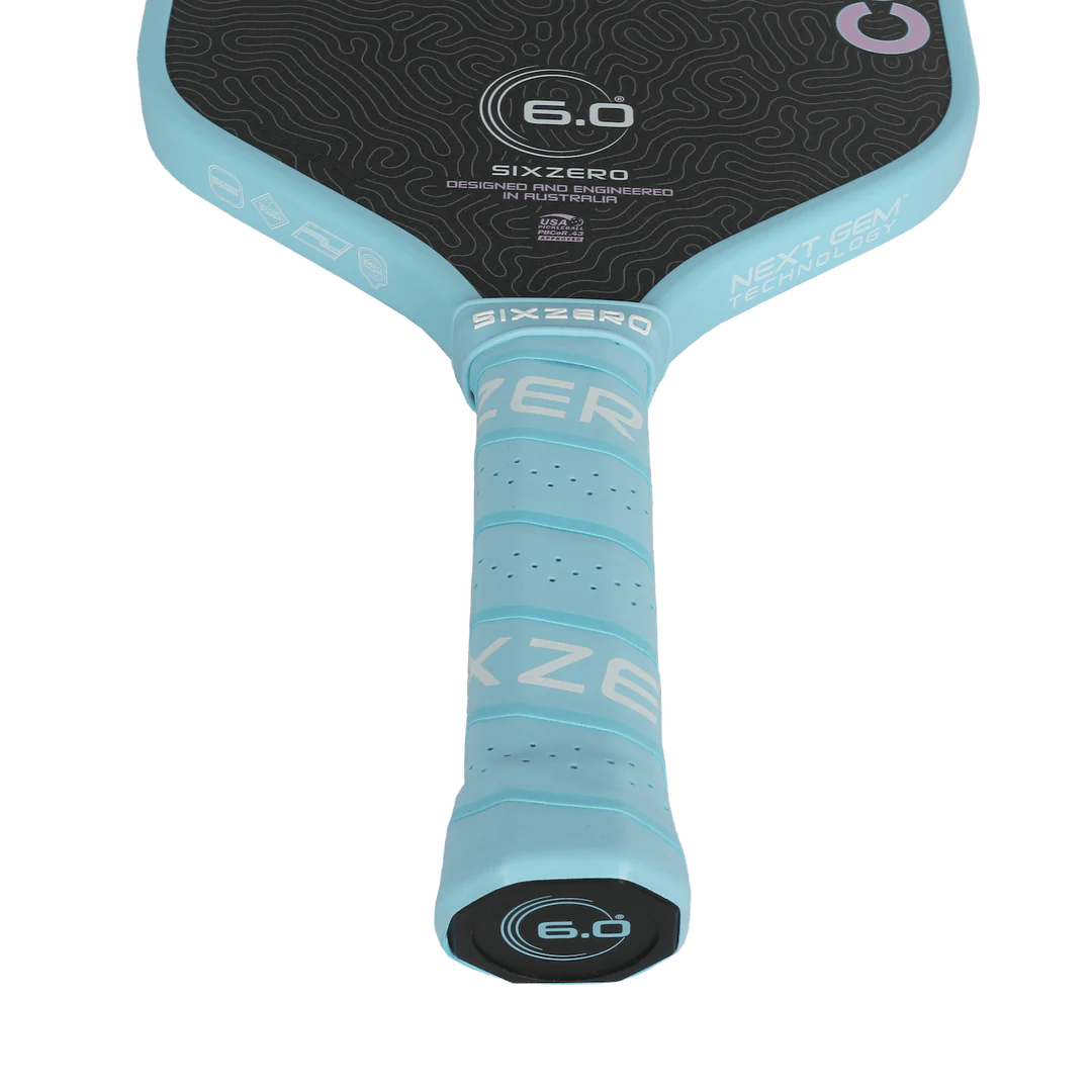 Six Zero Coral Lightweight (16mm) - Hybrid Pickleball Paddle