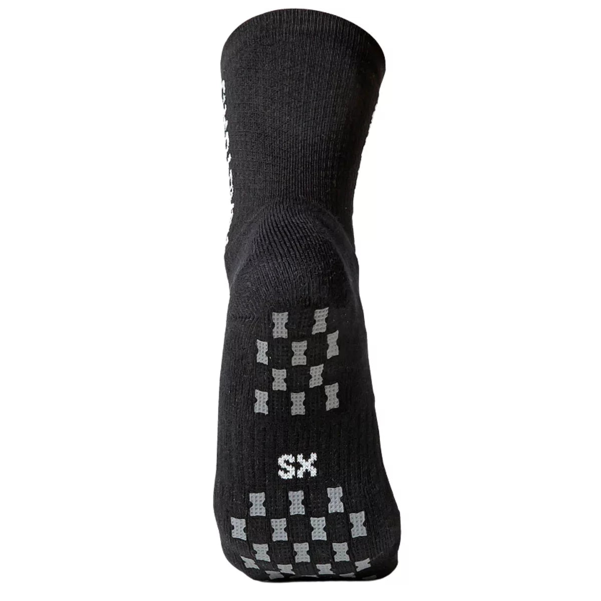 RTP UltraGrip V2 Dual-Sided Non-Slip Crew Tennis Socks (Black)