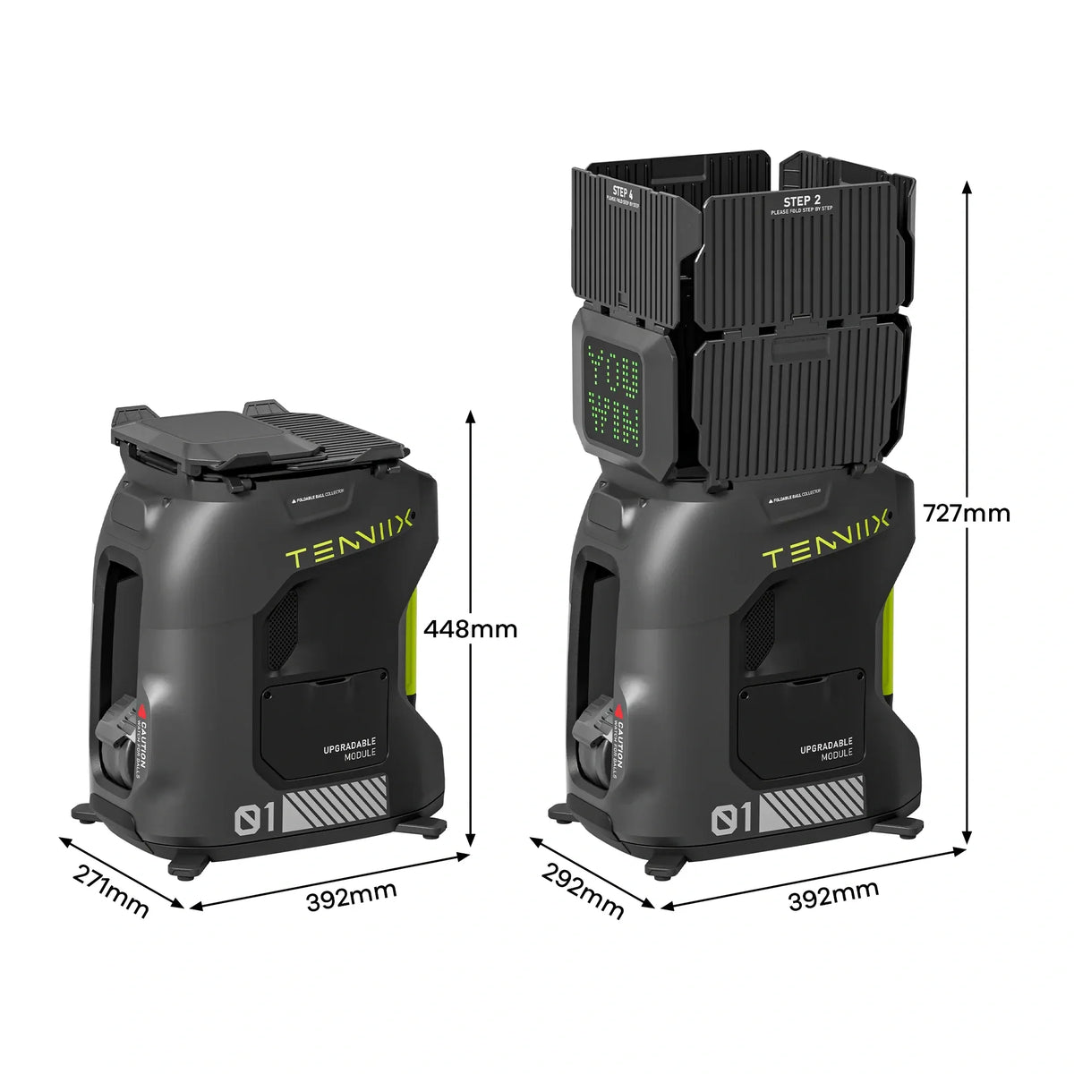 Tenniix Basic Tennis Ball Machine (with Carry Kit)