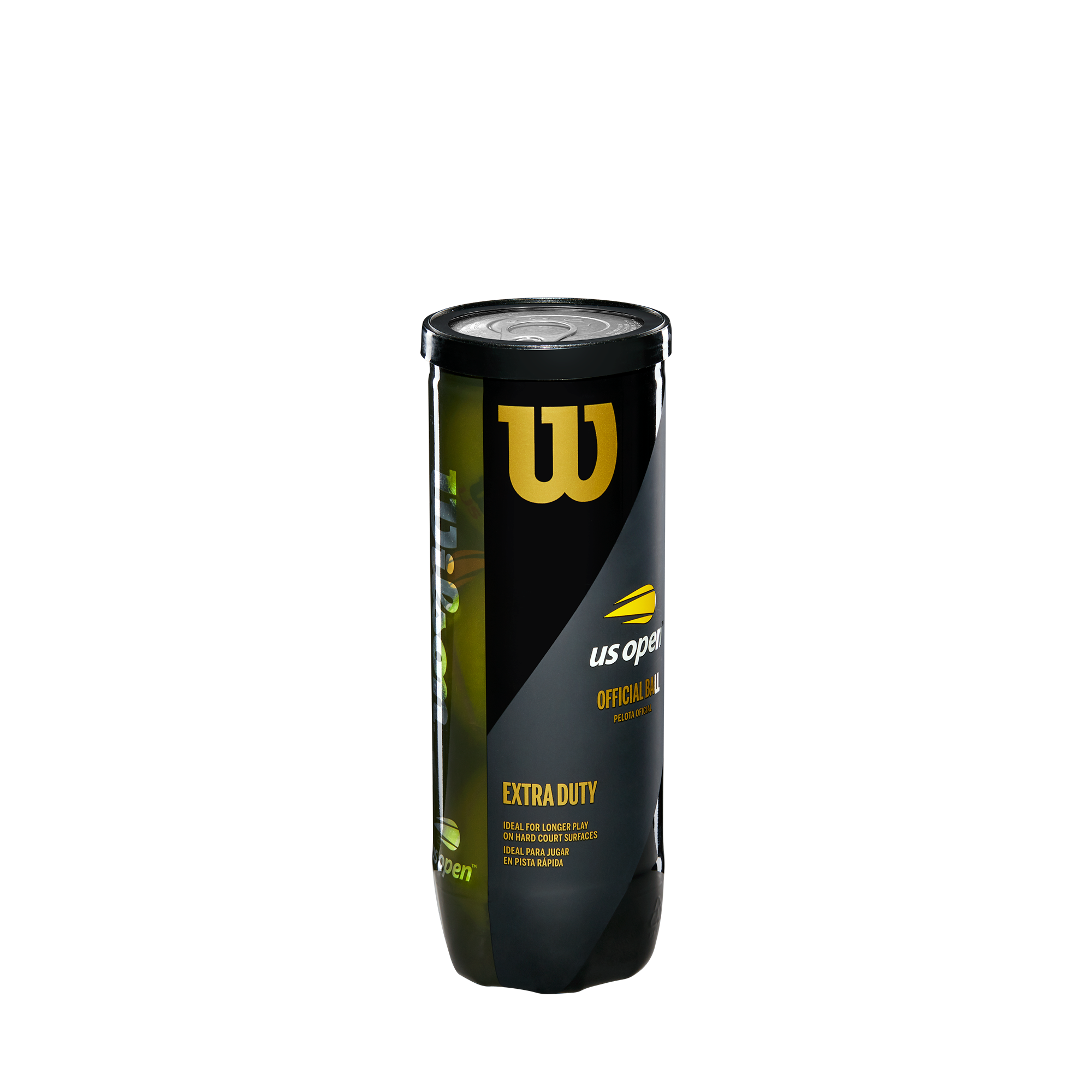Wilson US Open EXTRA DUTY Tennis Ball (3 Ball Can)