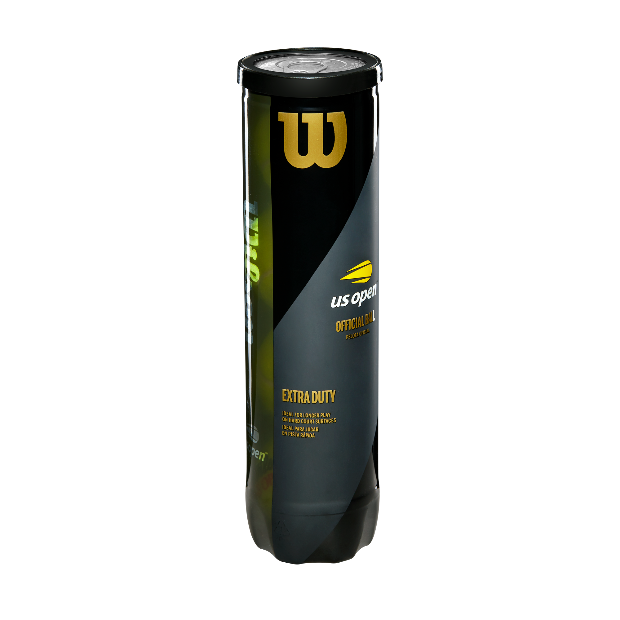 Wilson US Open EXTRA DUTY Tennis Ball (4-Ball Can)