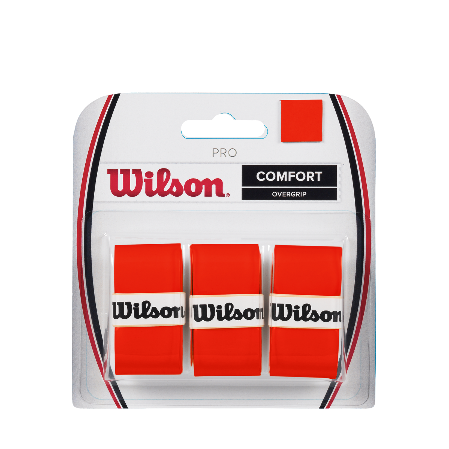 Wilson Pro Overgrip - BURN (3 Pack)
