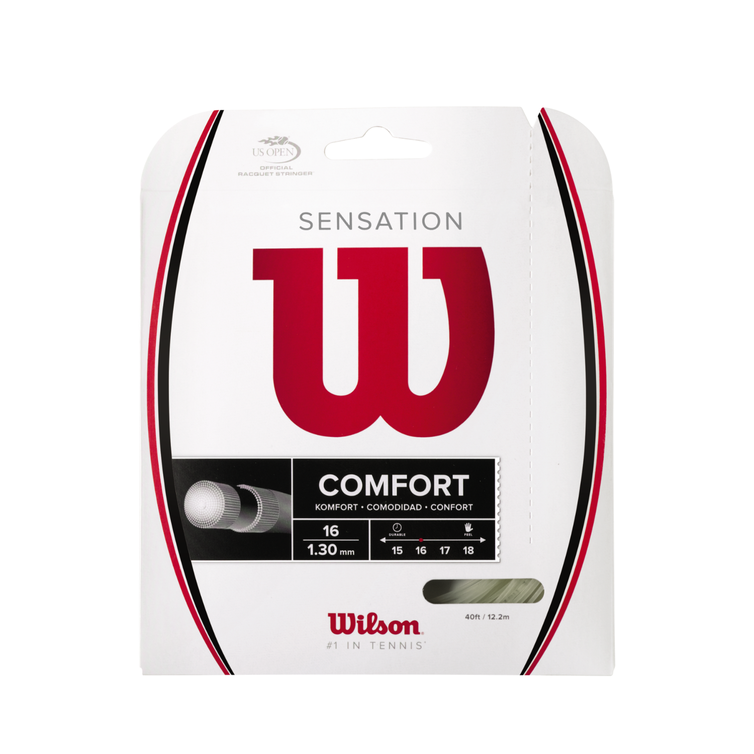 Wilson Sensation 16 Tennis String (Single Pack)