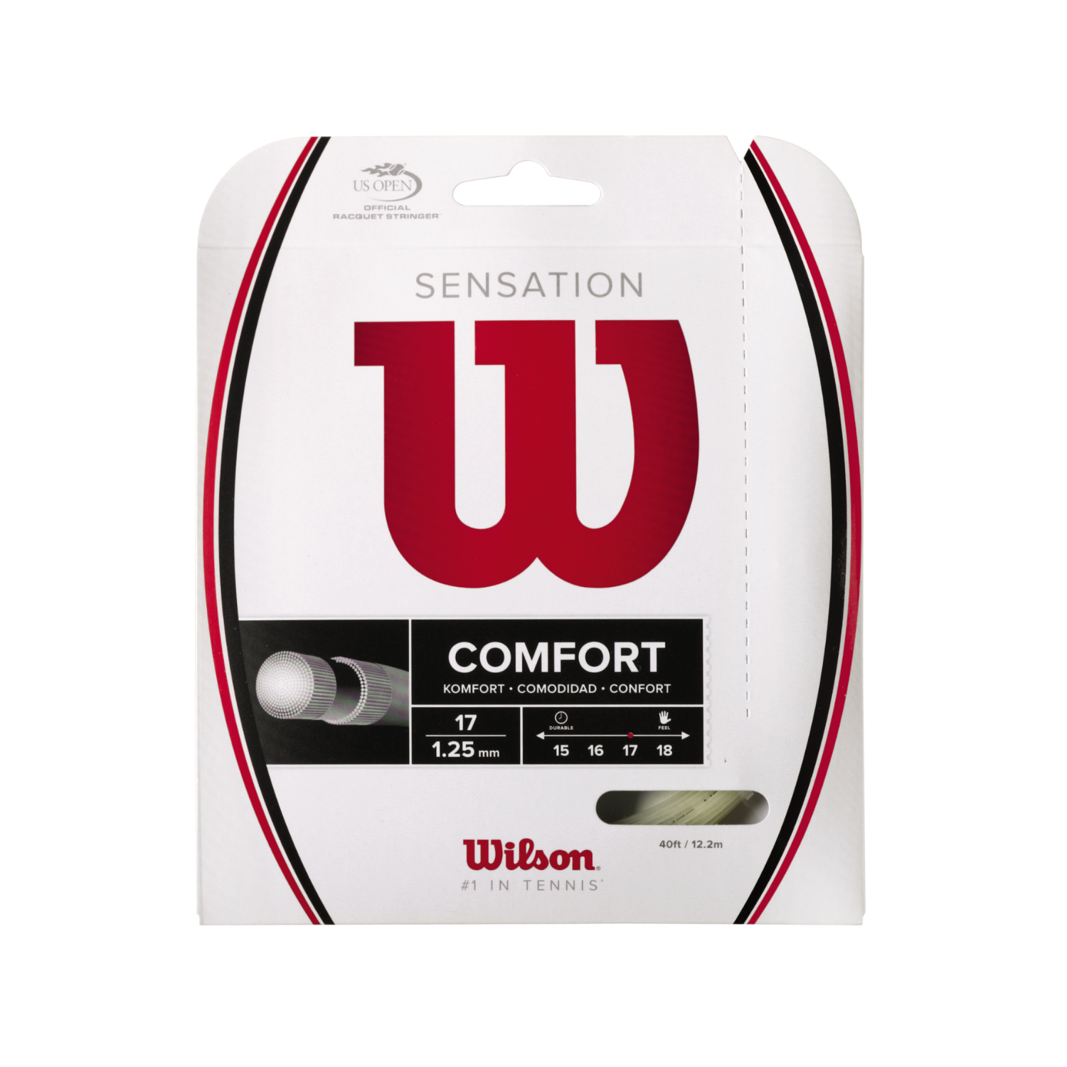 Wilson Sensation 17 Tennis String (Single Pack)