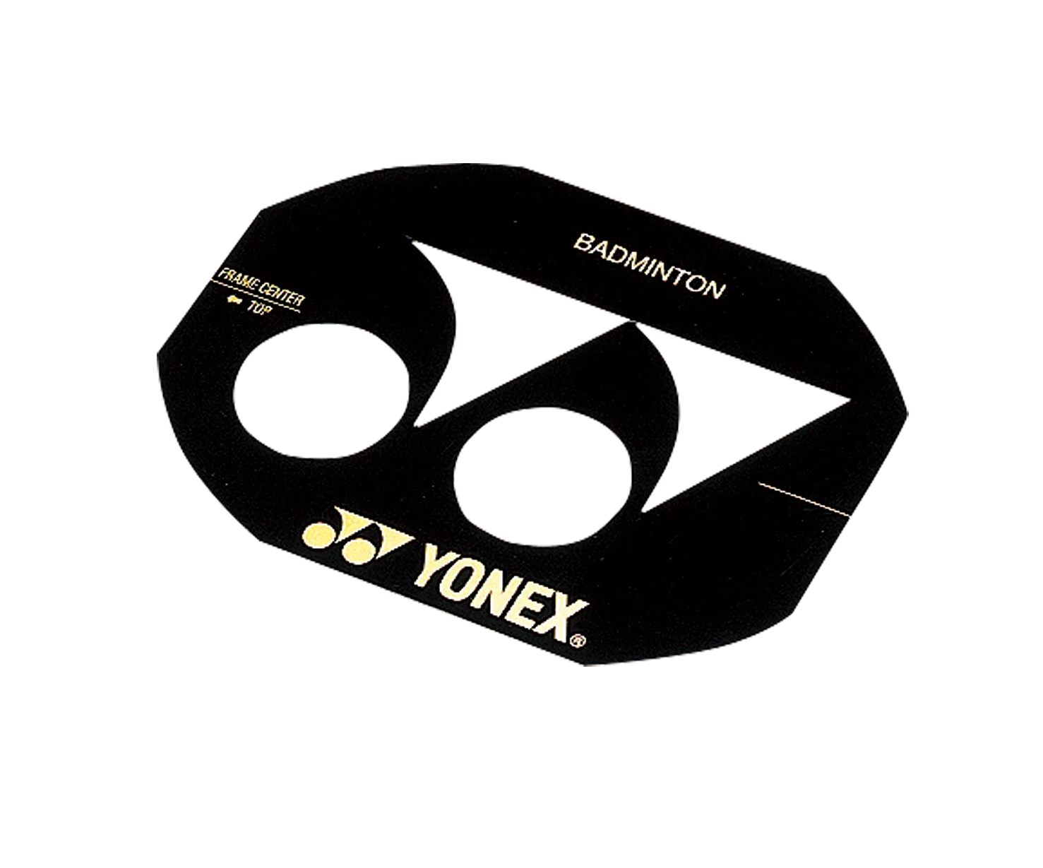 Yonex Logo Badminton Stencil Card