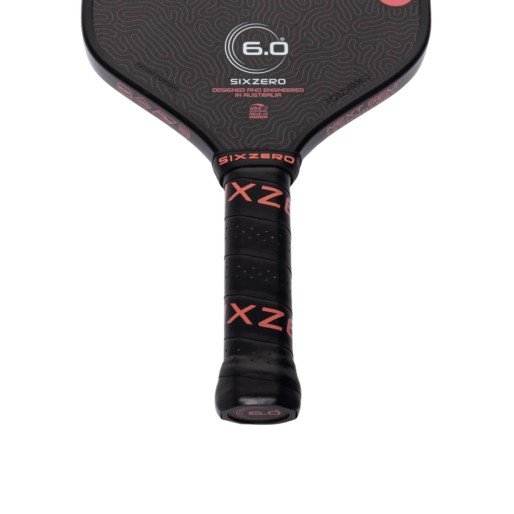 Six Zero Coral (16mm) - Hybrid Pickleball Paddle