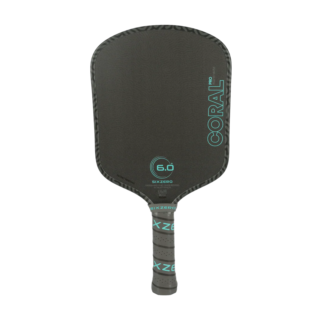 Six Zero Coral Pro (16mm) - Widebody Pickleball Paddle