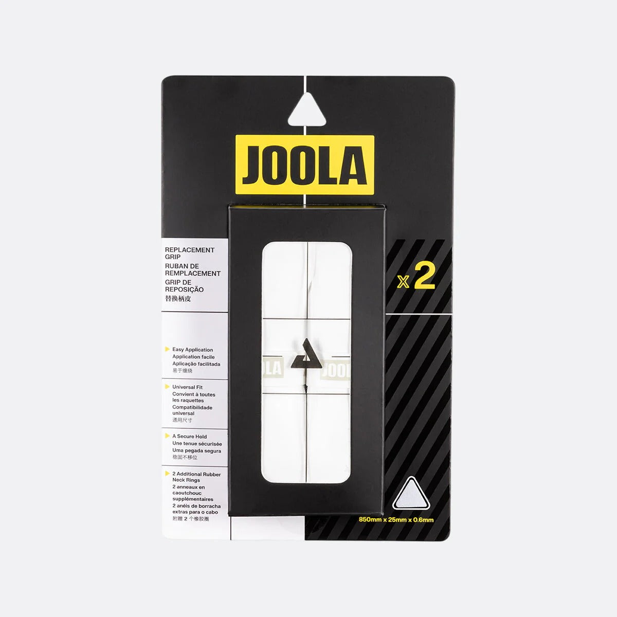 JOOLA Replacement Feel-Tec Pure Grip (2 Pack)
