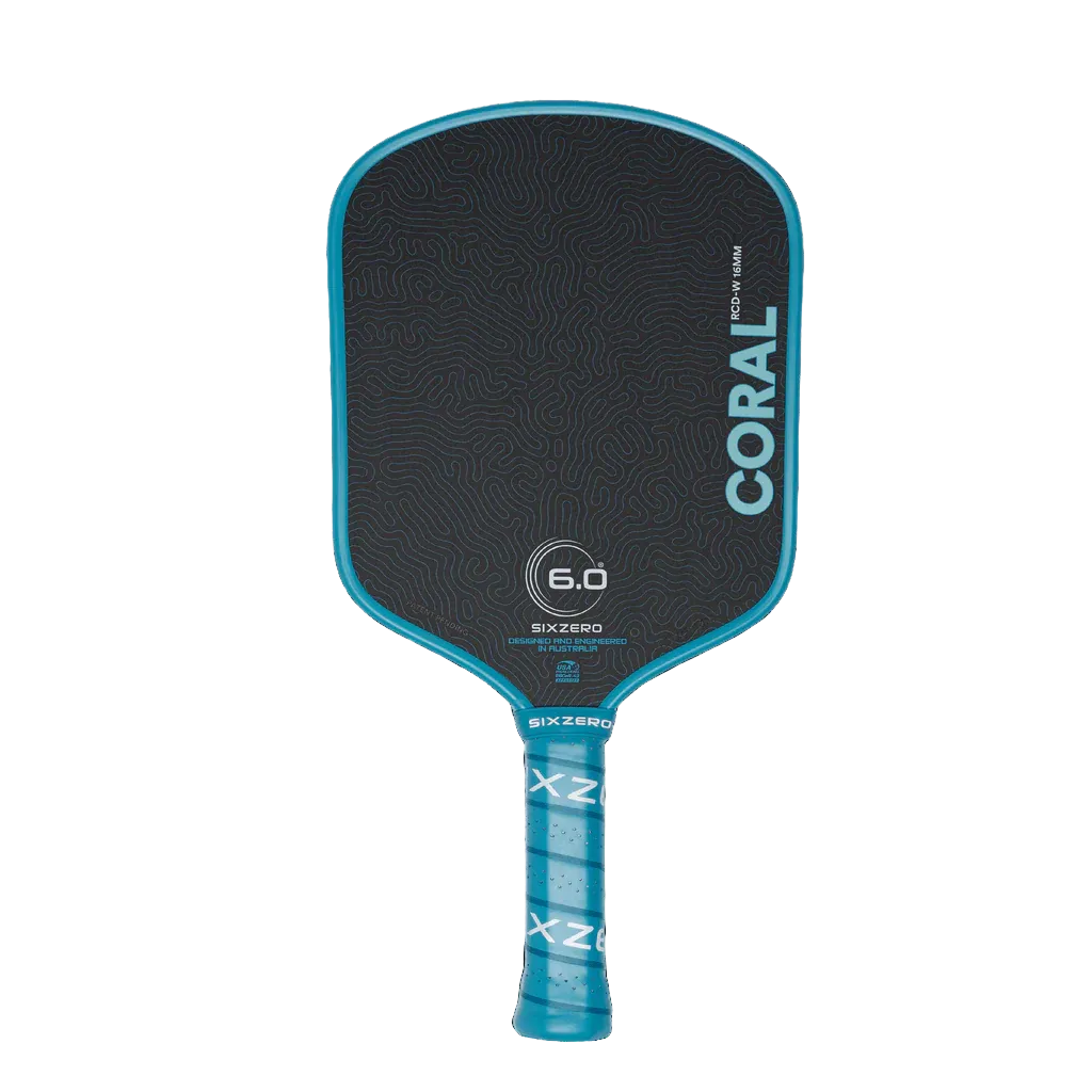 Six Zero Coral (16mm) - Widebody Pickleball Paddle