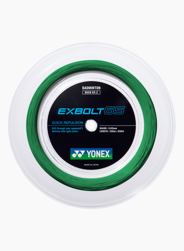 Yonex EXBOLT 65 Badminton String (200m Reel)