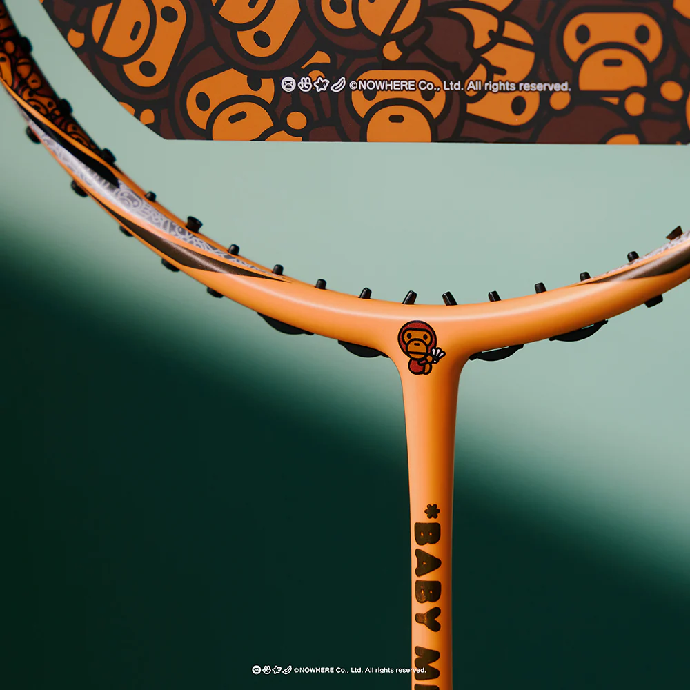Victor X Baby Milo Store Auraspeed Racket ARS-BABY-MILO-O Badminton Racket (Milo Orange)