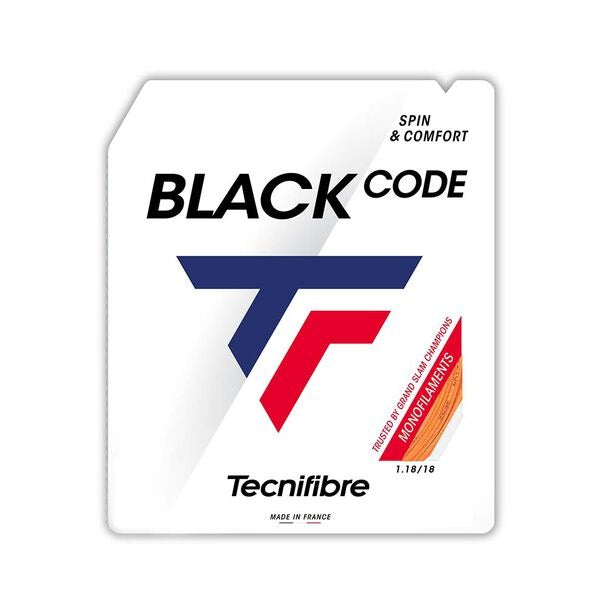 Tecnifibre BLACK CODE Tennis String (Single Pack)