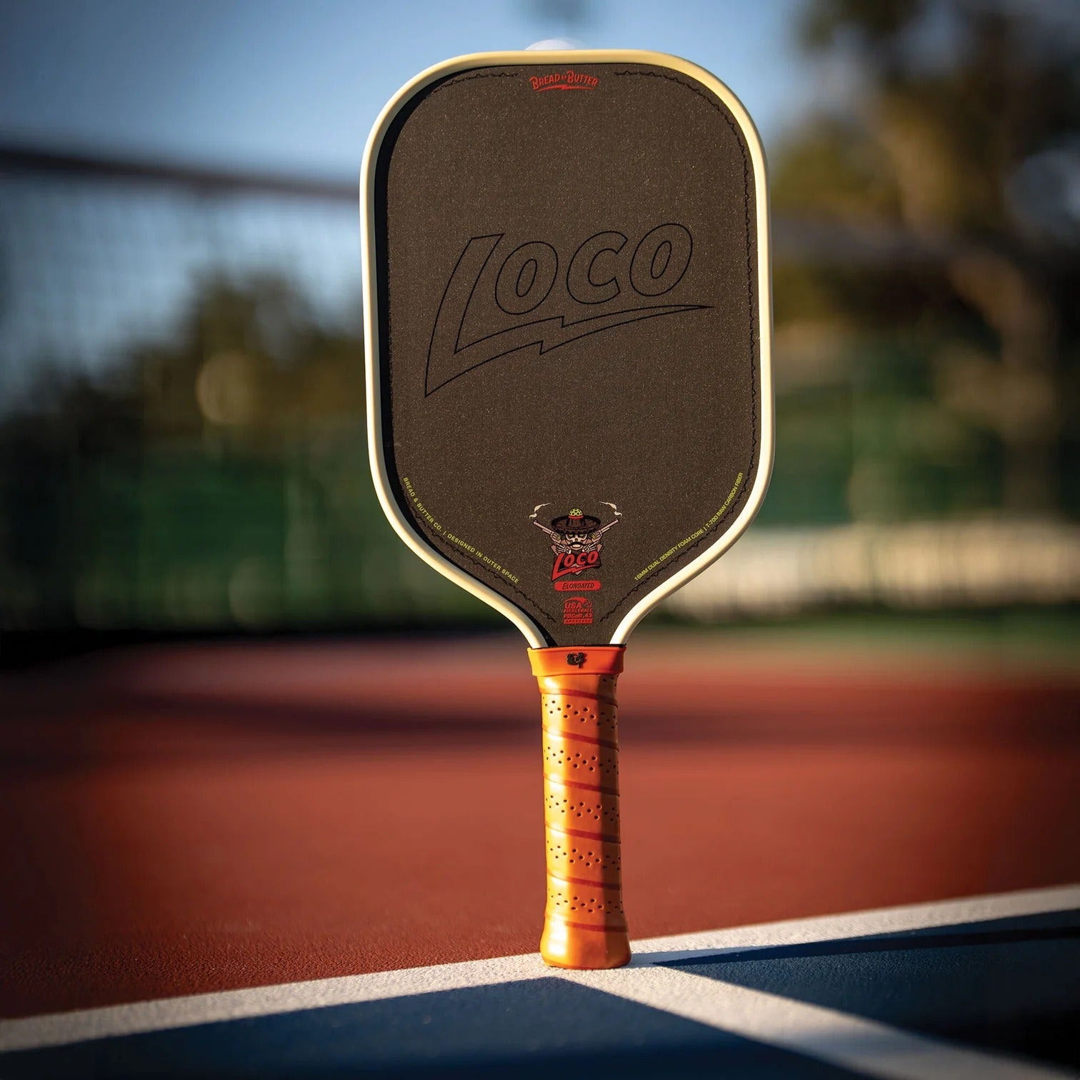 Bread & Butter The Loco 16mm - Elongated Pickleball Paddle