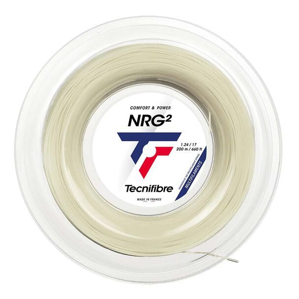 Tecnifibre NRG2 Natural Tennis String (200m Reel)