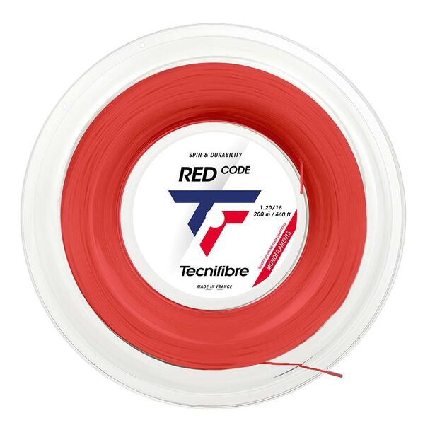 Tecnifibre RED CODE Tennis String (200m Reel)